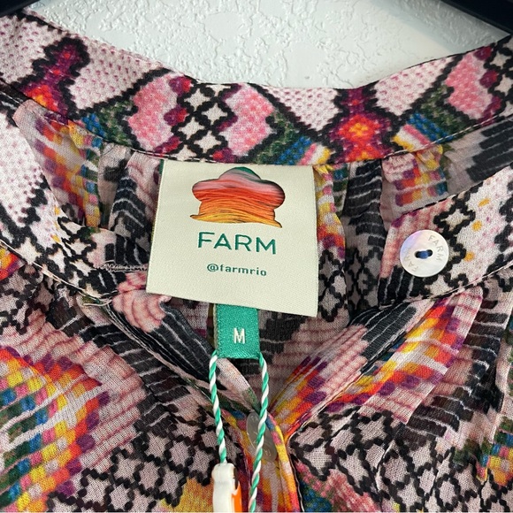 🆕🏷 FARM Rio Amulet Printed Maxi Dress - Picture 7 of 12